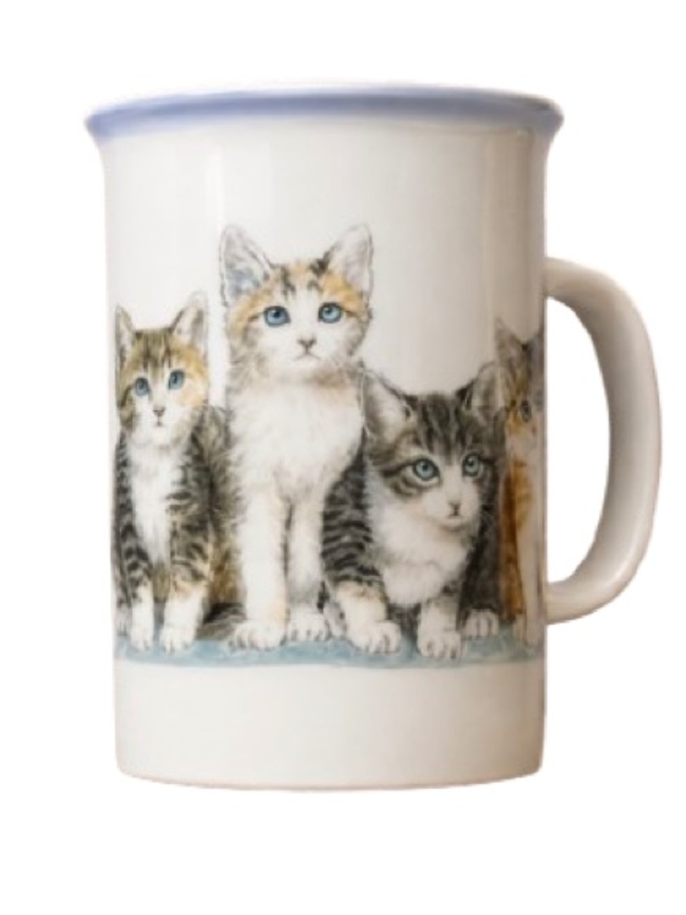Otagiri Ceramic Cat Mug - Hand‑Painted - 12oz